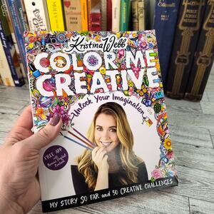 COLOR ME CREATIVE Kristina Webb SC‎ 1st Art Book Creative Challenges Interactive
